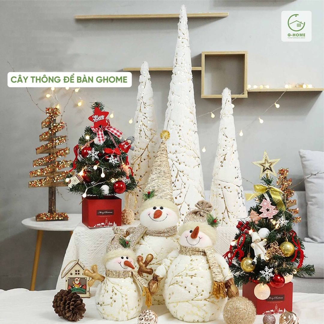 Sắm cây thông giả cho Noel: Hơn trăm nghìn hay tiền triệu đều có, loại nào cũng siêu đẹp - Ảnh 6.