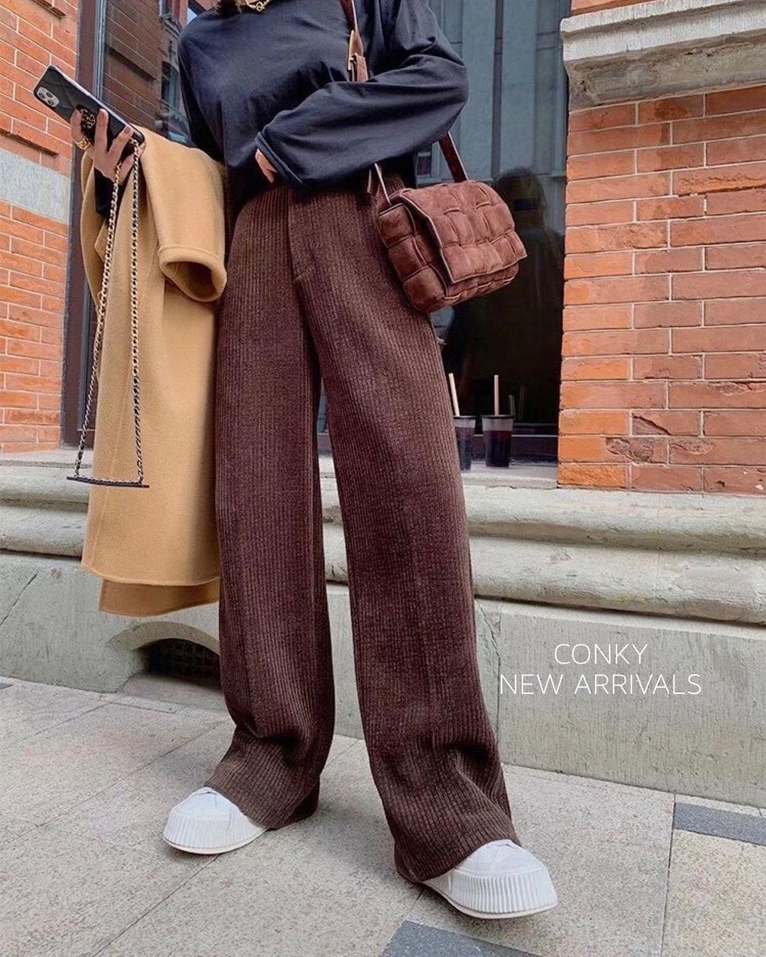 Mách các nàng 5 chỗ mua quần len, quần nhung ống rộng chuẩn ngon bổ rẻ - Ảnh 5.