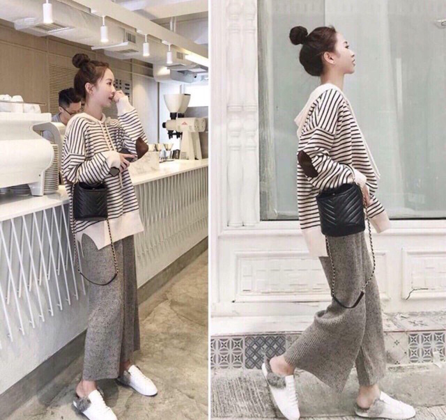 Mách các nàng 5 chỗ mua quần len, quần nhung ống rộng chuẩn ngon bổ rẻ - Ảnh 3.