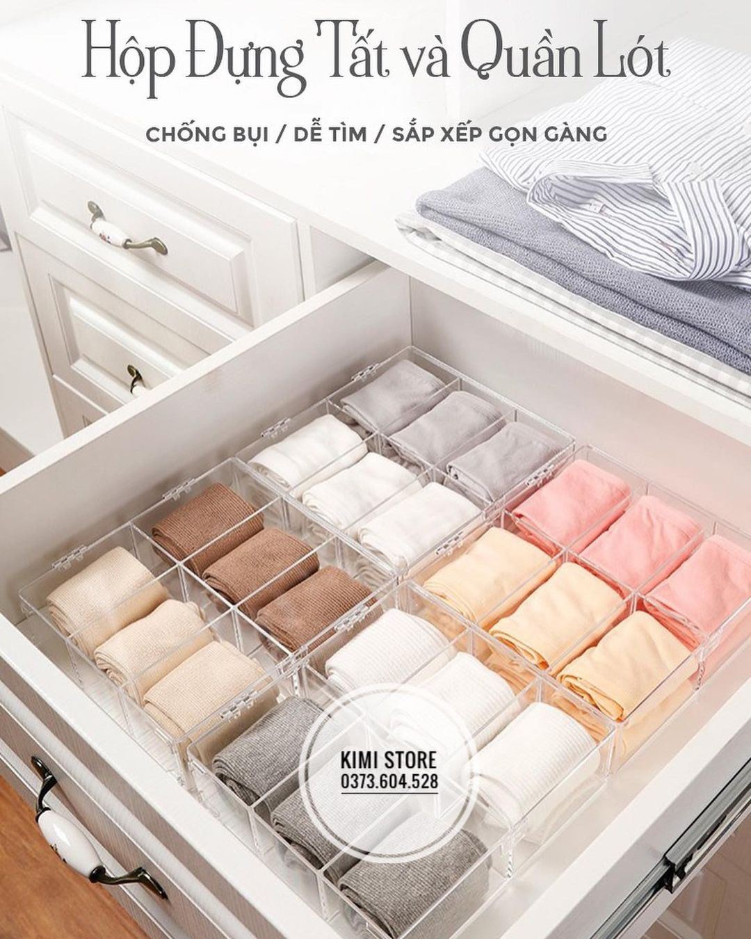 Người tinh tế là phải đựng nội y trong hộp riêng như thế này, toàn mẫu đẹp mà giá chỉ từ 100k - Ảnh 9. Người tinh tế là phải đựng nội y trong hộp riêng như thế này, toàn mẫu đẹp mà giá chỉ từ 100k - Ảnh 9.