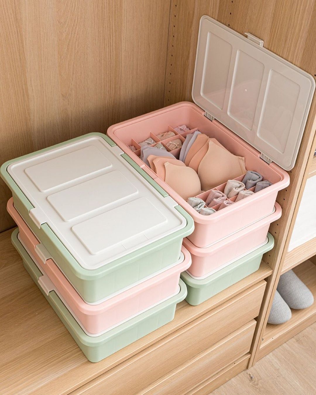 Người tinh tế là phải đựng nội y trong hộp riêng như thế này, toàn mẫu đẹp mà giá chỉ từ 100k - Ảnh 6. Người tinh tế là phải đựng nội y trong hộp riêng như thế này, toàn mẫu đẹp mà giá chỉ từ 100k - Ảnh 6.