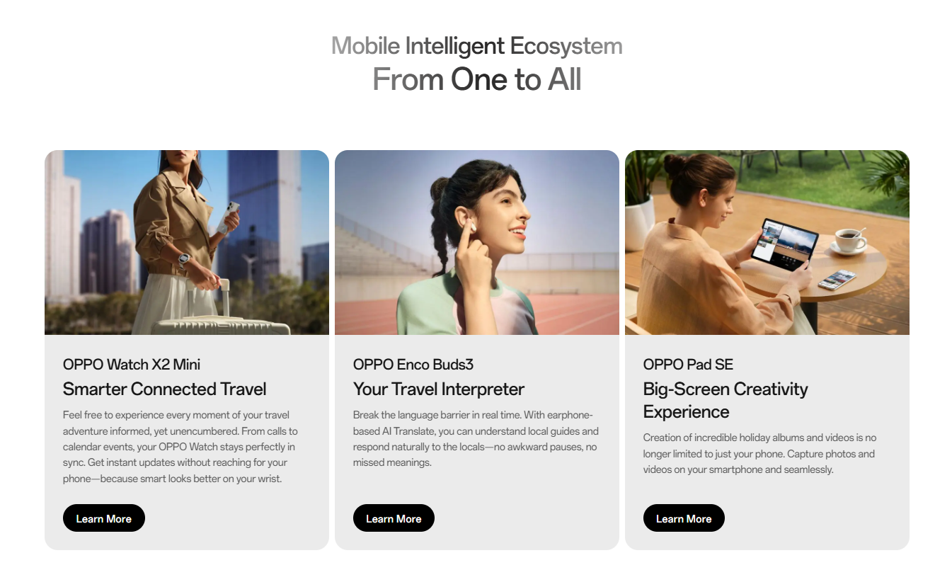 Hệ sinh thái OPPO
