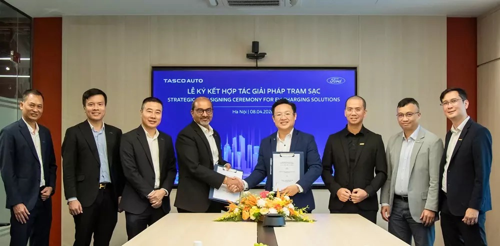 Liên minh trạm sạc Tasco Auto, Ford và sự mở rộng mạng lưới sạc của VETC