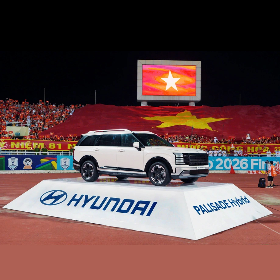 Hyundai Palisade Hybrid rước cúp vô địch và ghi dấu ấn tại ASEAN Hyundai Cup 2026