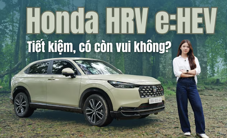 Quỳnh Như Pie – Đánh giá Honda HR-V e:HEV RS Hybrid tiết kiệm có làm “mất chất” vui vẻ của Honda?