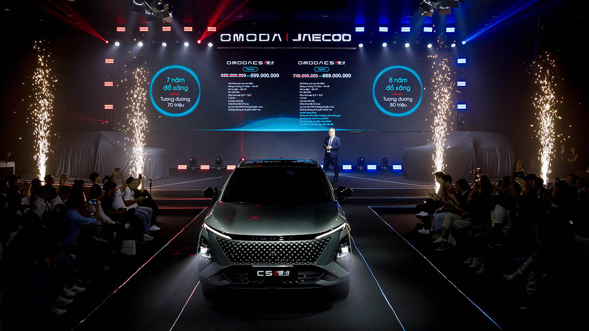 Sự kiện ra mắt mẫu xe Omoda C5 SHS-H