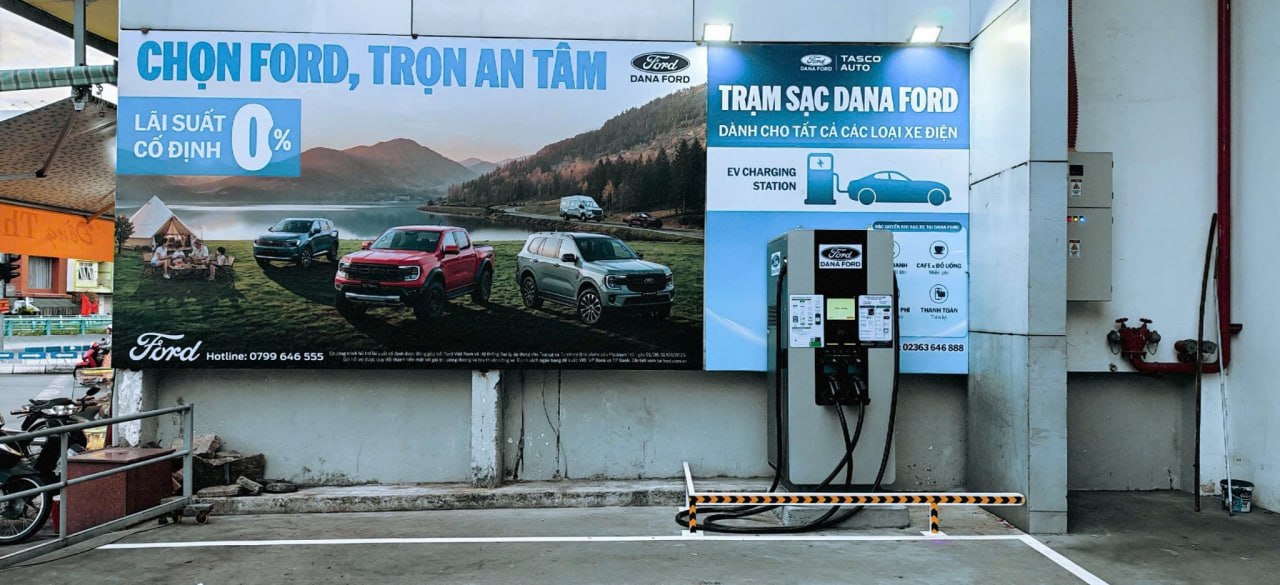 Liên minh trạm sạc Tasco Auto, Ford và sự mở rộng mạng lưới sạc của VETC