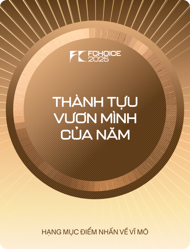 Thành tựu vươn mình của năm