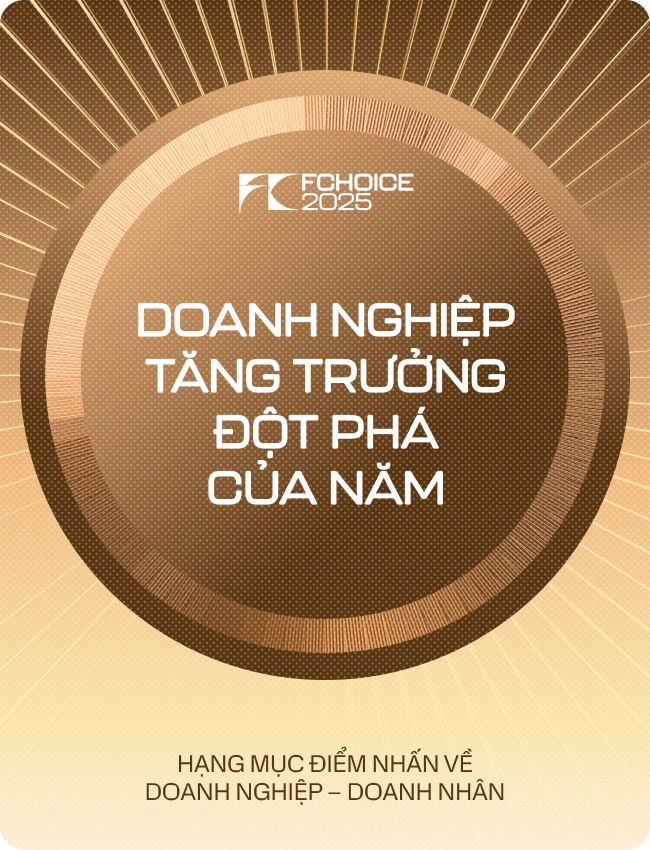 Doanh nghiệp tăng trưởng đột phá của năm