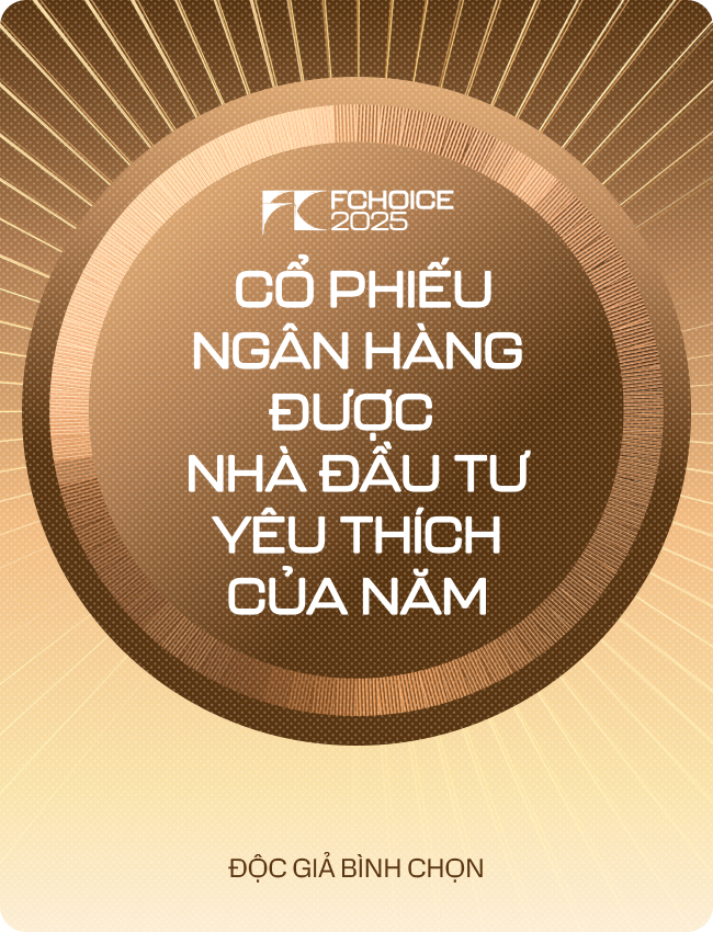 Cổ phiếu ngân hàng được nhà đầu tư yêu thích của năm