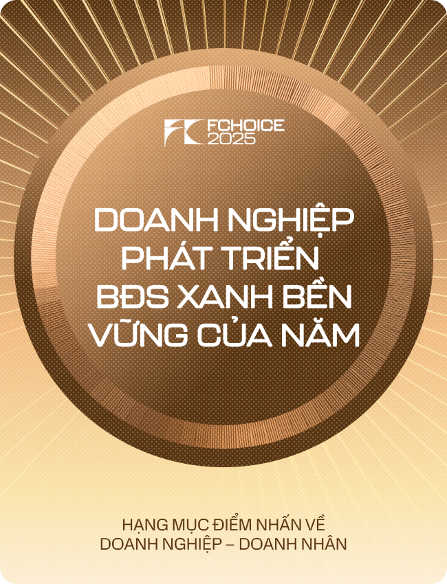 Doanh nghiệp phát triển bất động sản xanh bền vững của năm