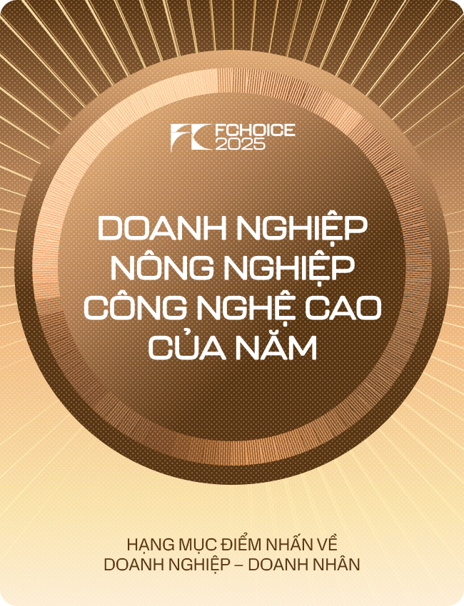 DOANH NGHIỆP NÔNG NGHIỆP CÔNG NGHỆ CAO CỦA NĂM