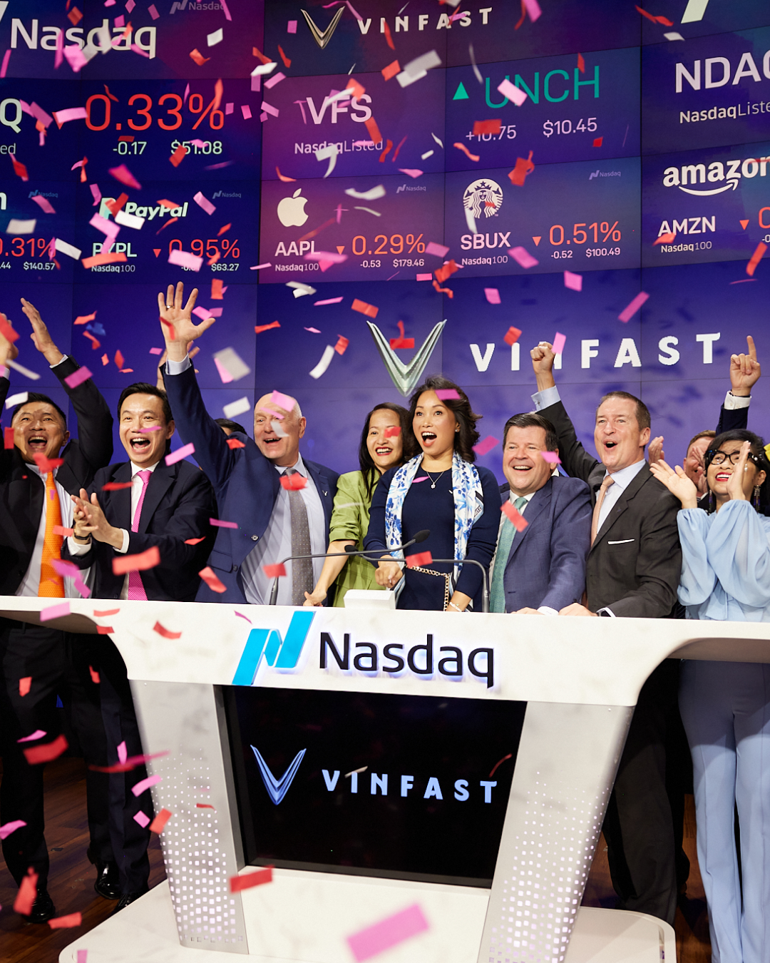 Từ cú rung chuông của VinFast trên sàn chứng khoán Mỹ: Bước đi rực rỡ của thương hiệu Việt ra thế giới