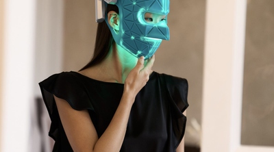 YA-MAN Blue-Green Mask Lift